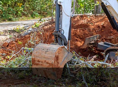 land clearing tile